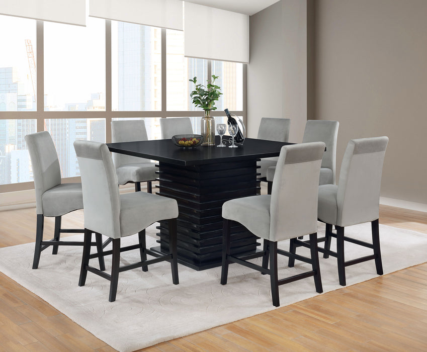 Stanton Dining Set Black and Grey - Evans Furniture (CO)