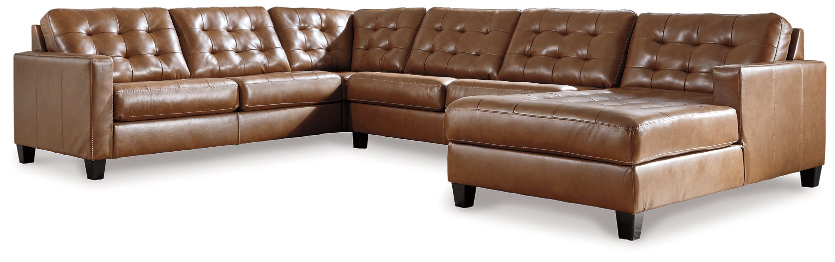 Baskove Sectional with Chaise - Evans Furniture (CO)