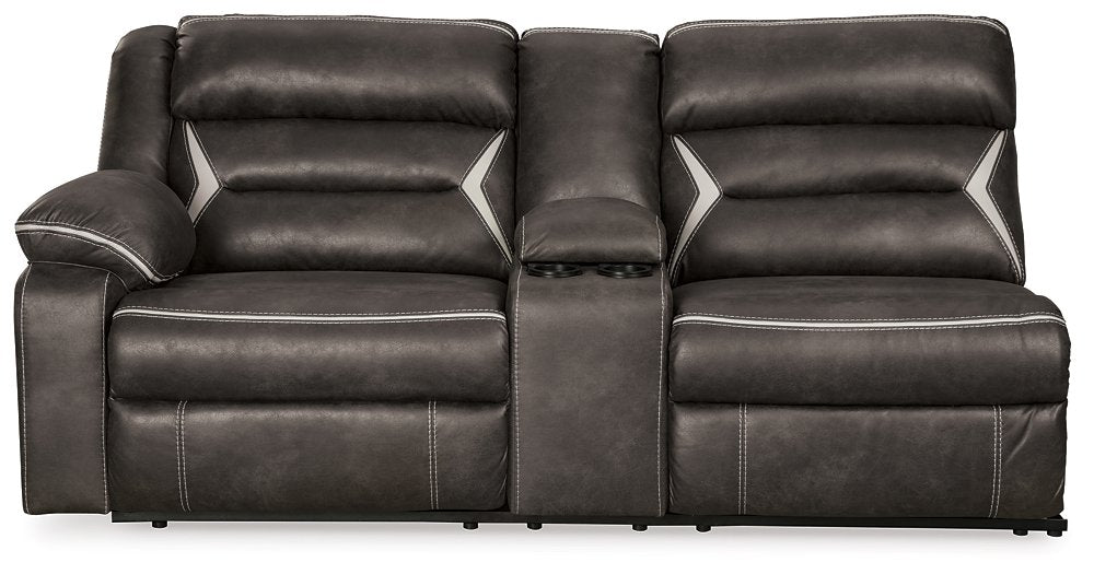 Kincord Power Reclining Sectional - Evans Furniture (CO)