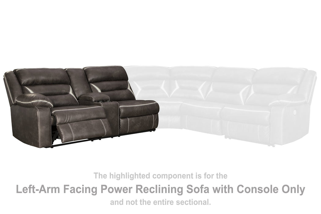 Kincord Power Reclining Sectional - Evans Furniture (CO)