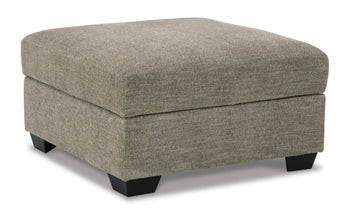 Creswell Ottoman With Storage - Evans Furniture (CO)