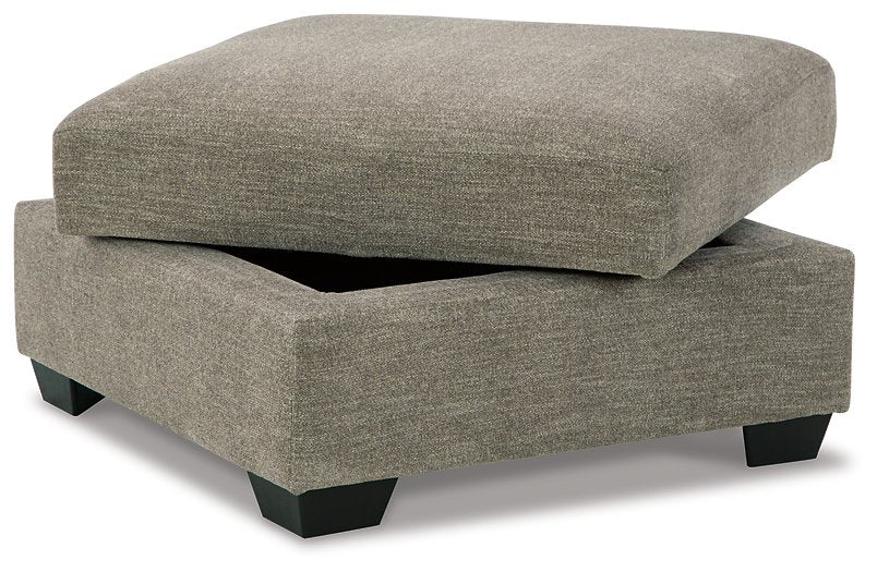 Creswell Ottoman With Storage - Evans Furniture (CO)