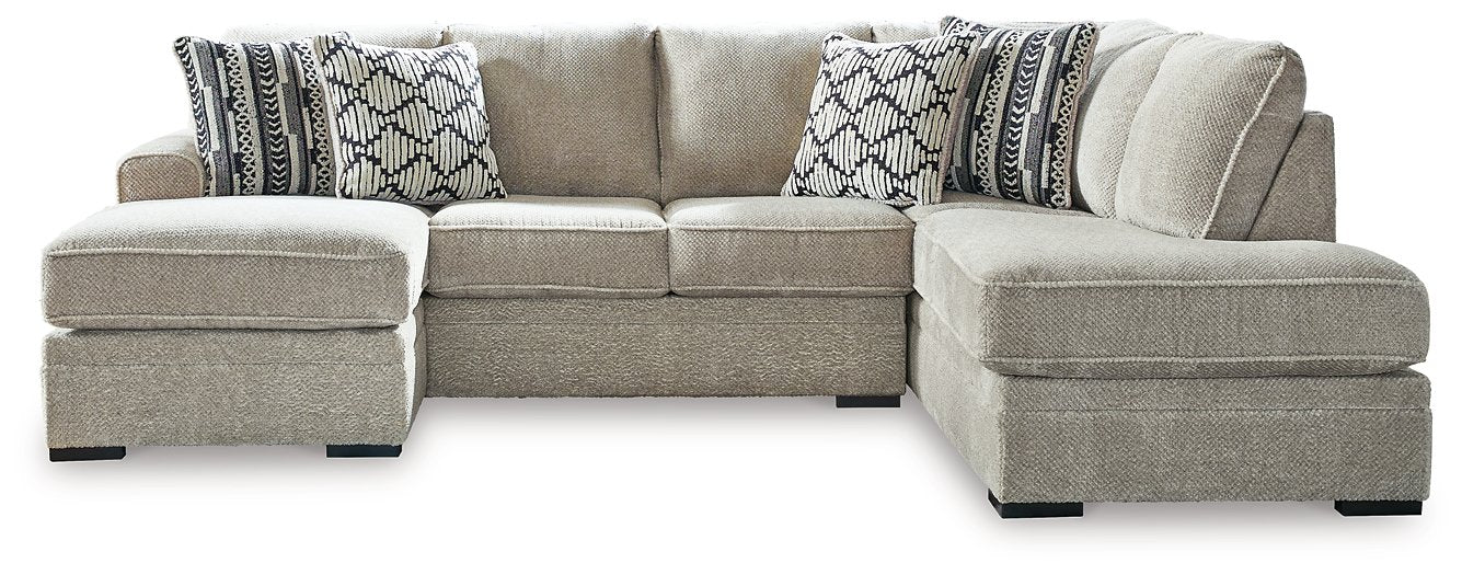 Calnita 2-Piece Sectional with Chaise - Evans Furniture (CO)