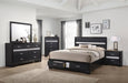 Miranda Platform Storage Bedroom Set - Evans Furniture (CO)