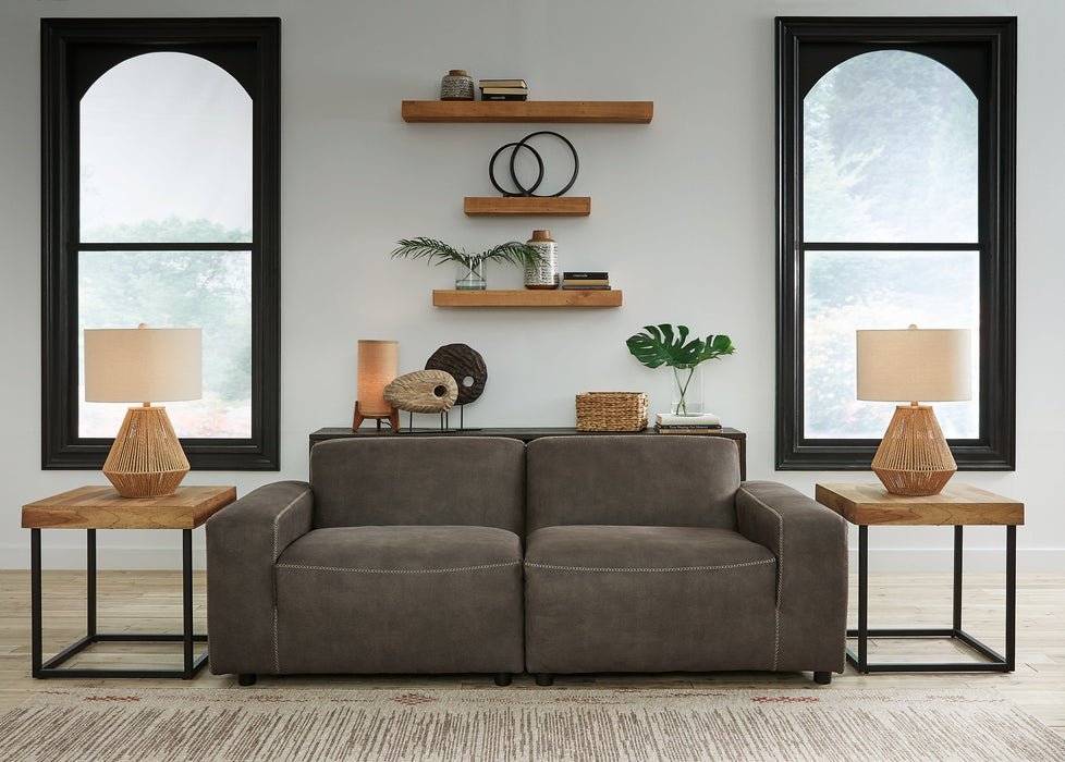 Allena 2-Piece Sectional Loveseat - Evans Furniture (CO)