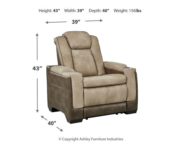 Next-Gen DuraPella Power Recliner - Evans Furniture (CO)