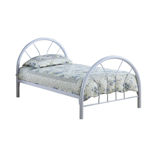 Marjorie Twin Platform Bed White image