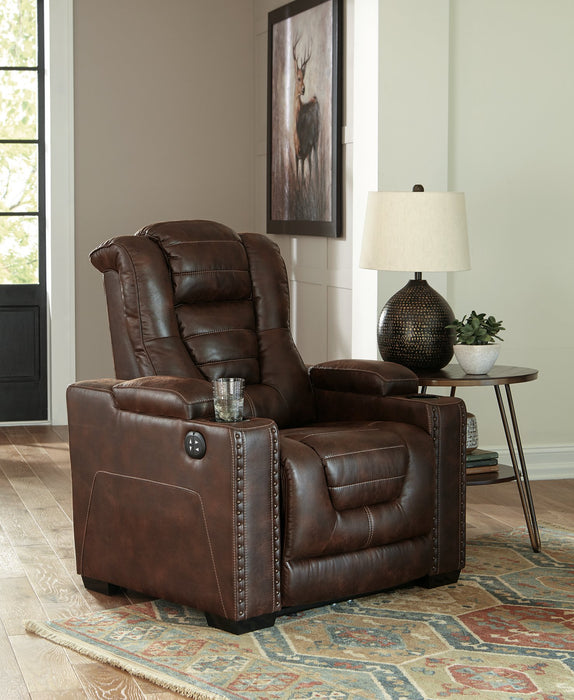 Owner's Box Living Room Set - Evans Furniture (CO)