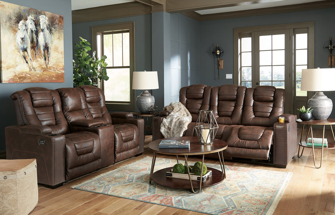 Owner's Box Living Room Set - Evans Furniture (CO)