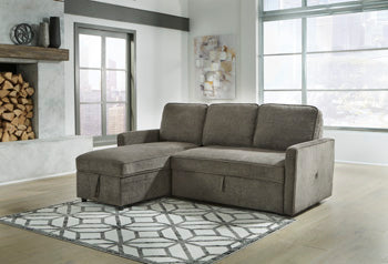 Kerle 2-Piece Sectional with Pop Up Bed - Evans Furniture (CO)