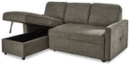 Kerle 2-Piece Sectional with Pop Up Bed - Evans Furniture (CO)