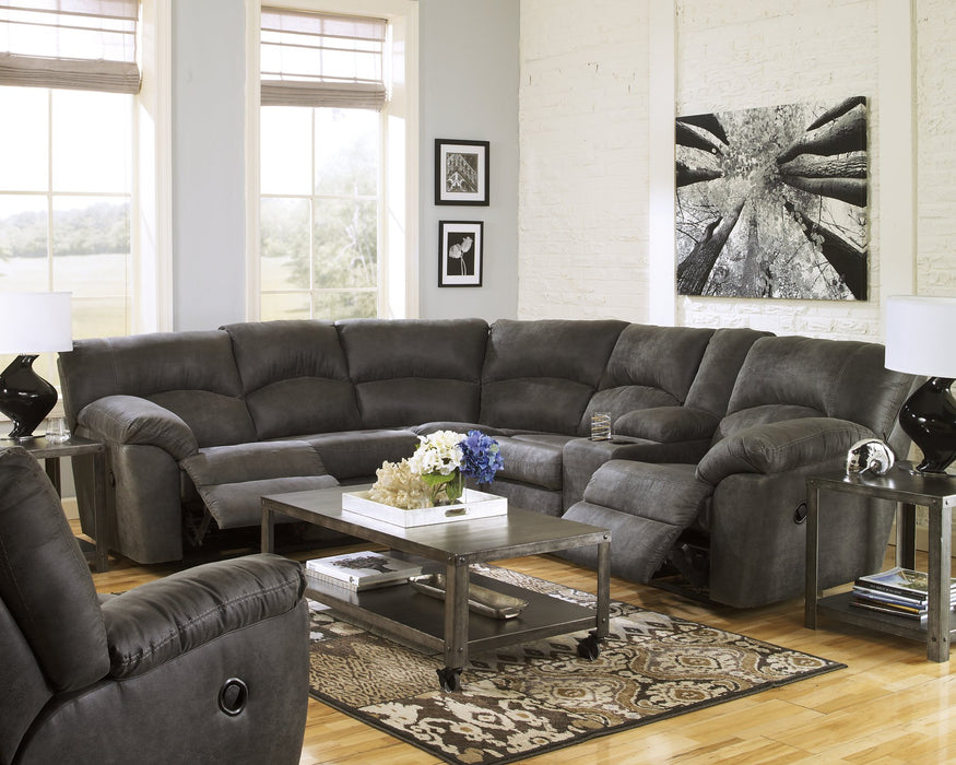 Tambo 2-Piece Reclining Sectional - Evans Furniture (CO)