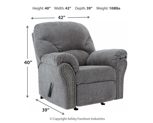 Allmaxx Recliner - Evans Furniture (CO)