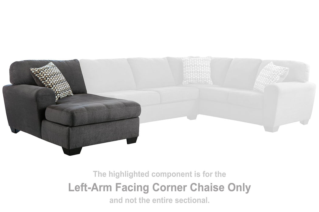 Ambee 3-Piece Sectional with Chaise - Evans Furniture (CO)