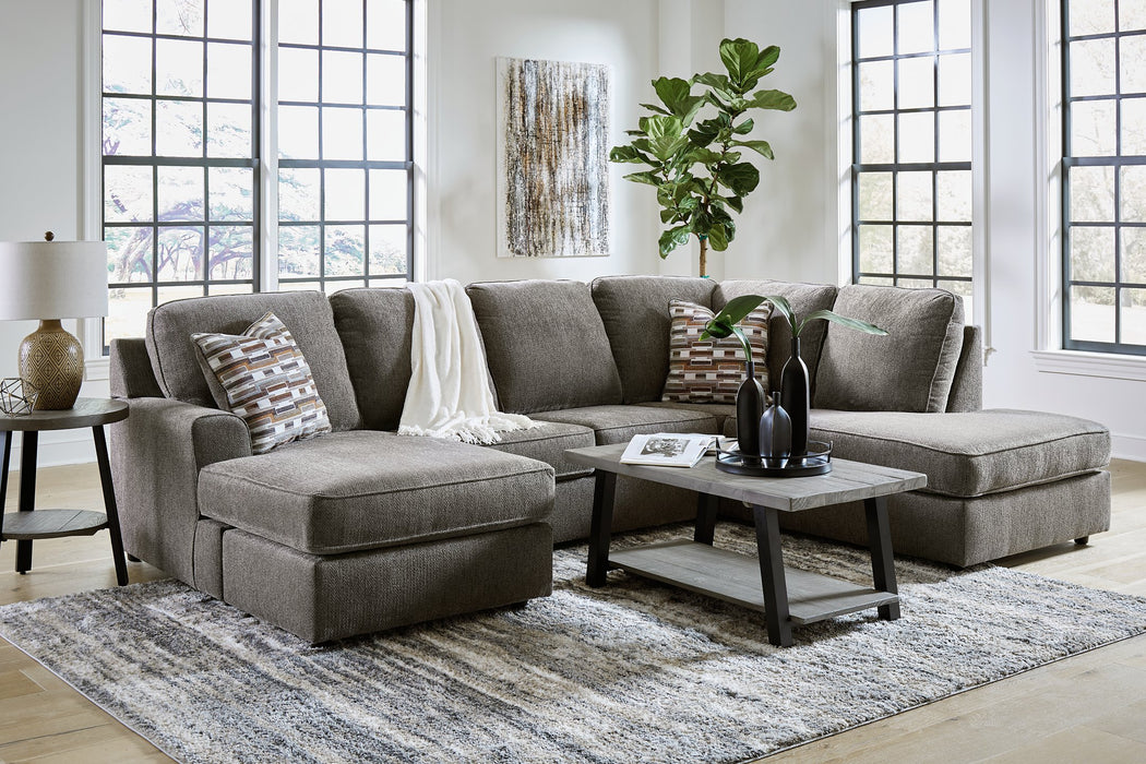 O'Phannon 2-Piece Sectional with Chaise - Evans Furniture (CO)