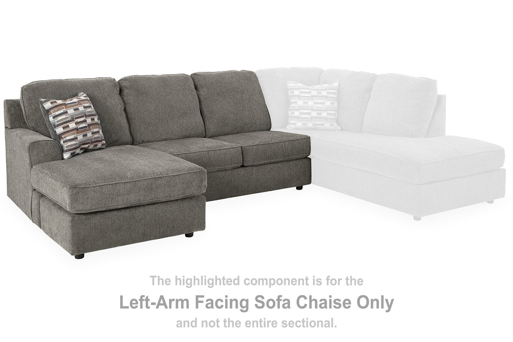 O'Phannon 2-Piece Sectional with Chaise - Evans Furniture (CO)