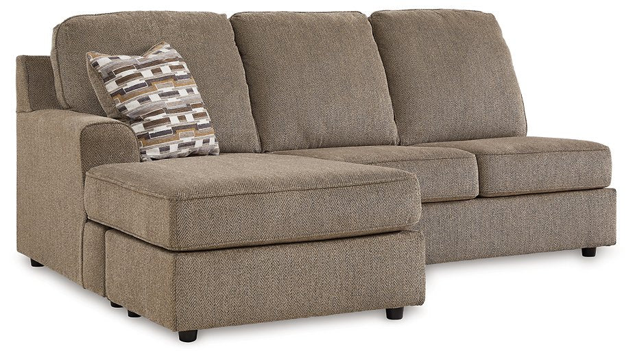 O'Phannon 2-Piece Sectional with Chaise - Evans Furniture (CO)