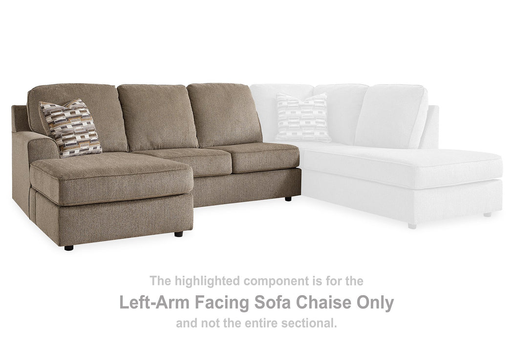 O'Phannon 2-Piece Sectional with Chaise - Evans Furniture (CO)