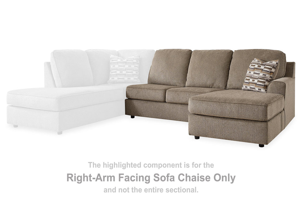 O'Phannon 2-Piece Sectional with Chaise - Evans Furniture (CO)