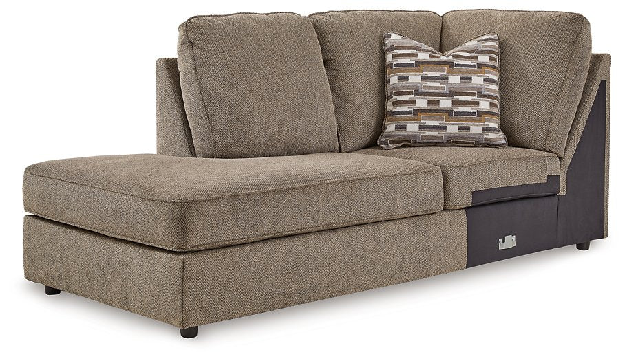 O'Phannon 2-Piece Sectional with Chaise - Evans Furniture (CO)