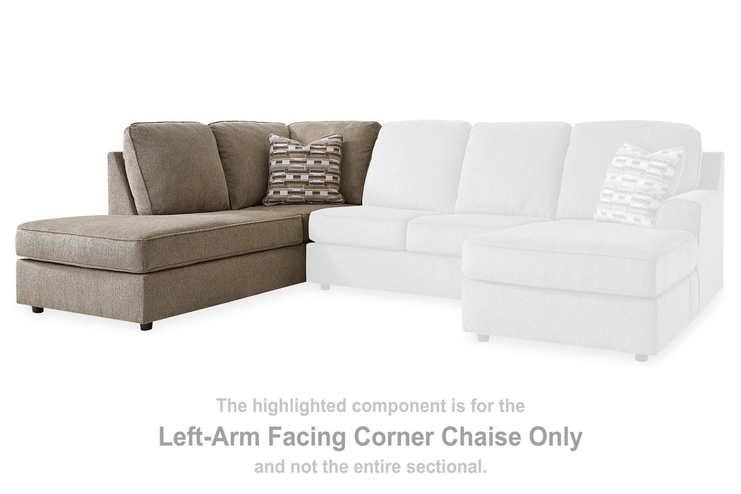 O'Phannon 2-Piece Sectional with Chaise - Evans Furniture (CO)