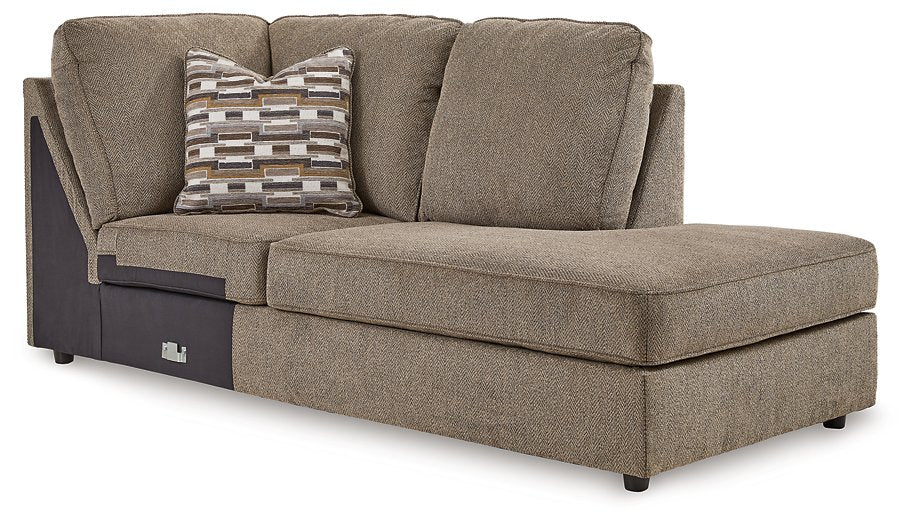 O'Phannon 2-Piece Sectional with Chaise - Evans Furniture (CO)