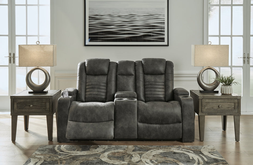 Soundcheck Power Reclining Loveseat with Console