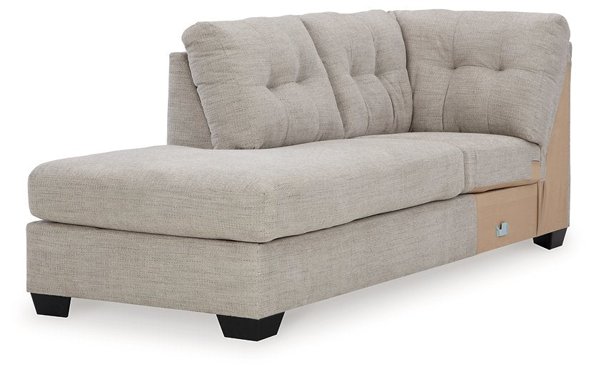 Mahoney 2-Piece Sectional with Chaise - Evans Furniture (CO)