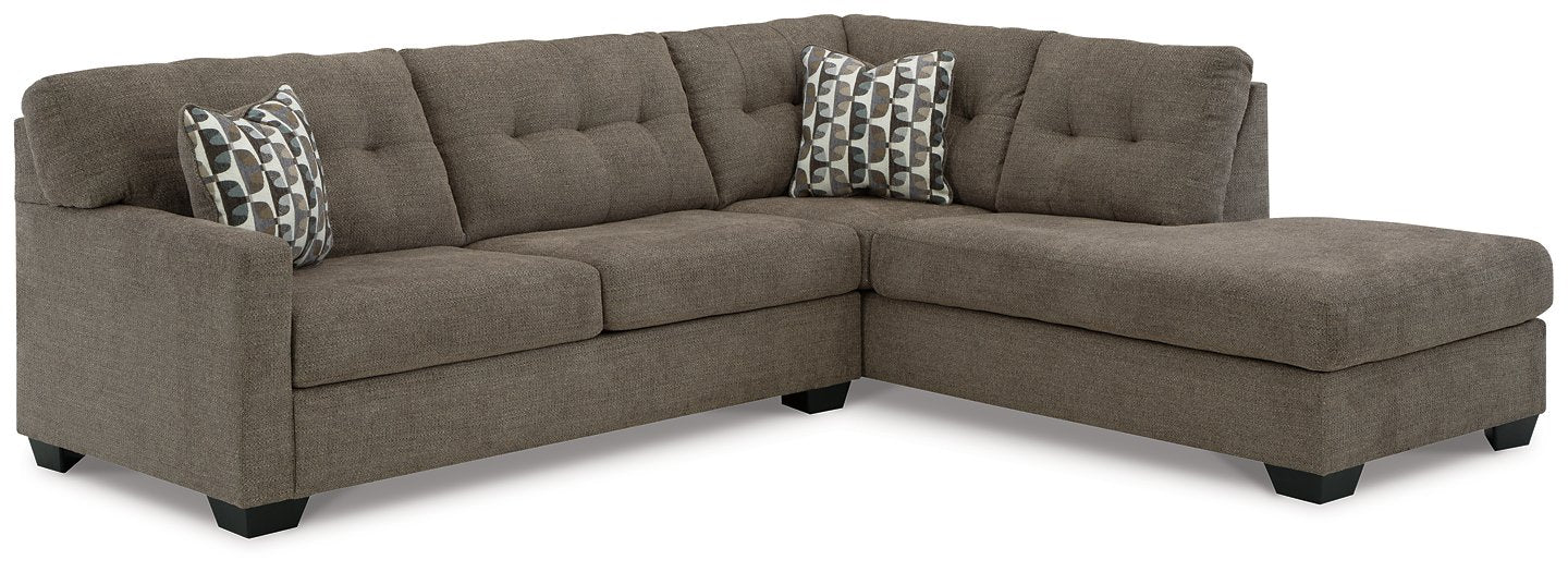 Mahoney 2-Piece Sectional with Chaise - Evans Furniture (CO)