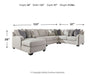 Dellara Living Room Set - Evans Furniture (CO)