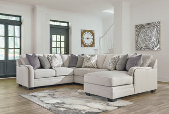Dellara Sectional with Chaise - Evans Furniture (CO)