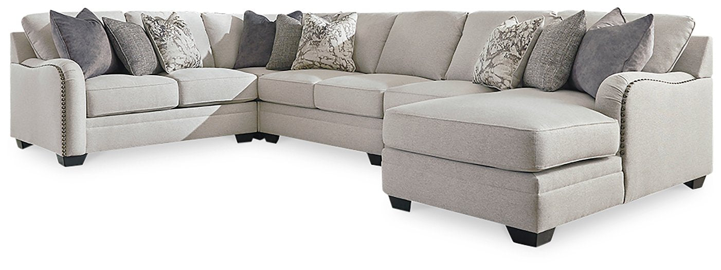 Dellara Sectional with Chaise - Evans Furniture (CO)