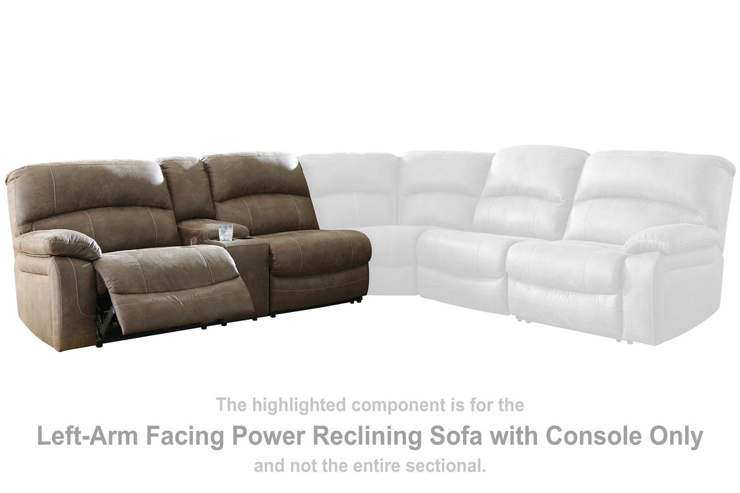 Segburg Power Reclining Sectional - Evans Furniture (CO)