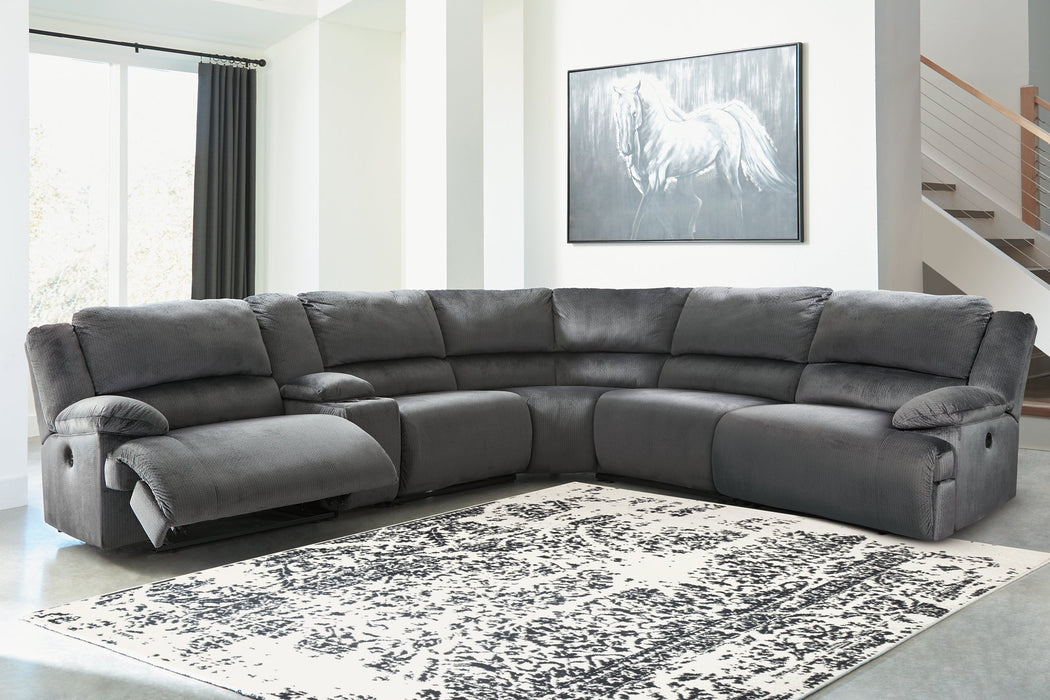 Clonmel Power Reclining Sectional - Evans Furniture (CO)