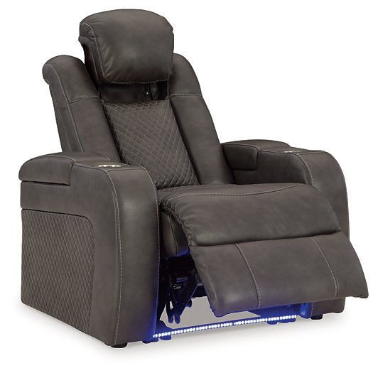 Fyne-Dyme Power Recliner - Evans Furniture (CO)