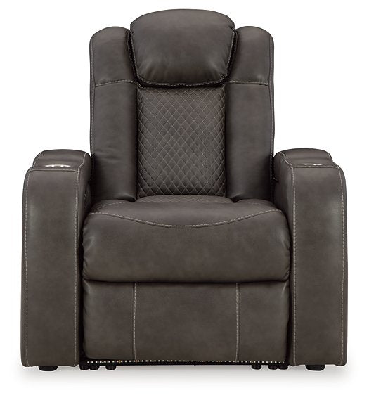 Fyne-Dyme Power Recliner - Evans Furniture (CO)