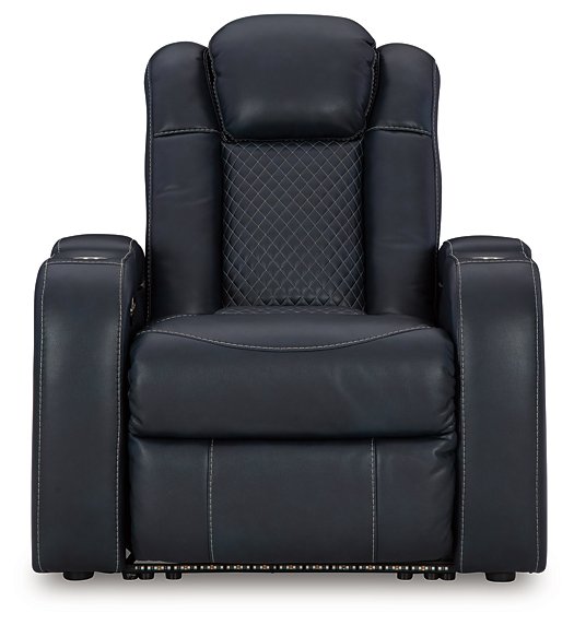 Fyne-Dyme Power Recliner - Evans Furniture (CO)