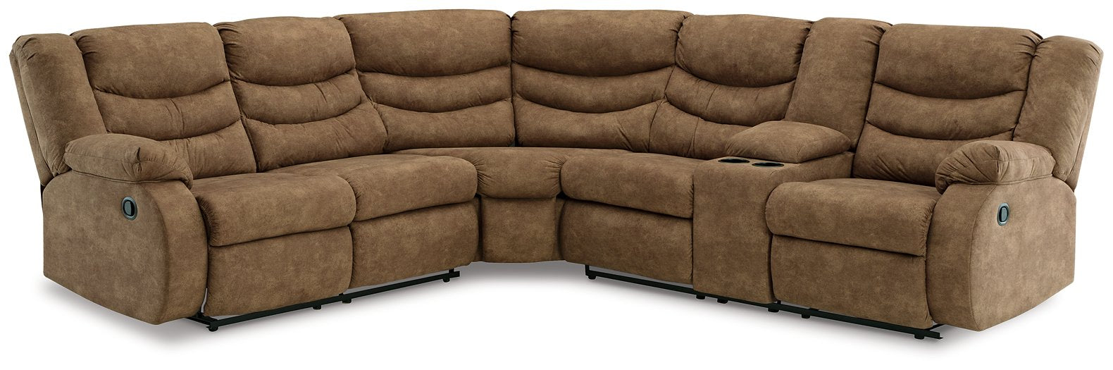 Partymate 2-Piece Reclining Sectional - Evans Furniture (CO)