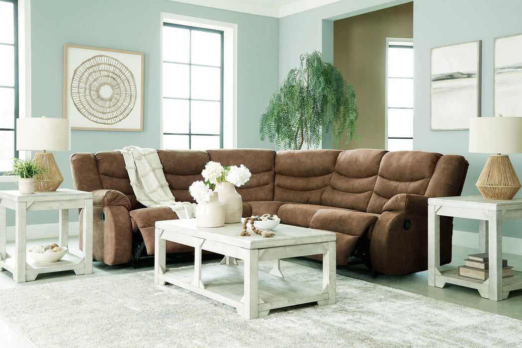Partymate 2-Piece Reclining Sectional - Evans Furniture (CO)