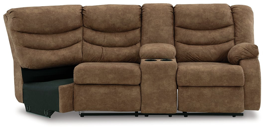 Partymate 2-Piece Reclining Sectional - Evans Furniture (CO)