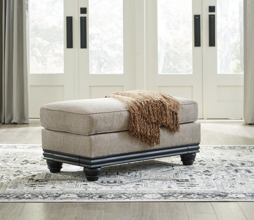 Elbiani Ottoman - Evans Furniture (CO)