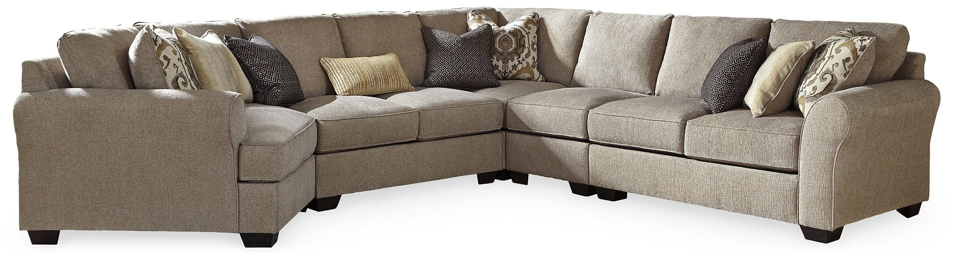 Pantomine Sectional with Cuddler - Evans Furniture (CO)