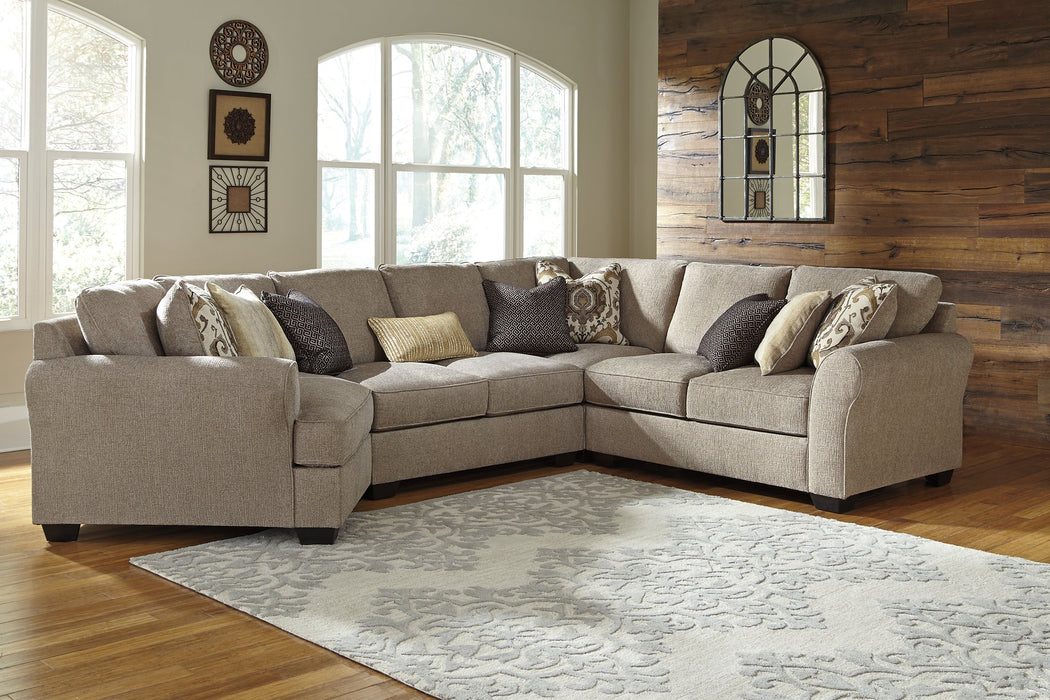 Pantomine Sectional with Cuddler - Evans Furniture (CO)