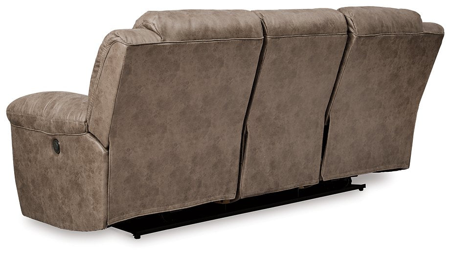 Stoneland Power Reclining Sofa - Evans Furniture (CO)