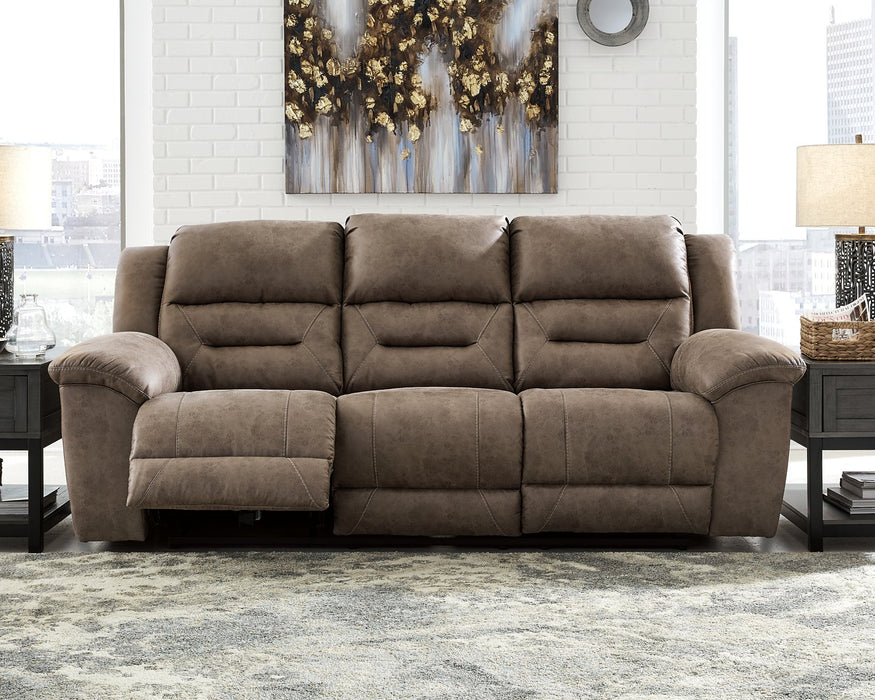 Stoneland Power Reclining Sofa - Evans Furniture (CO)