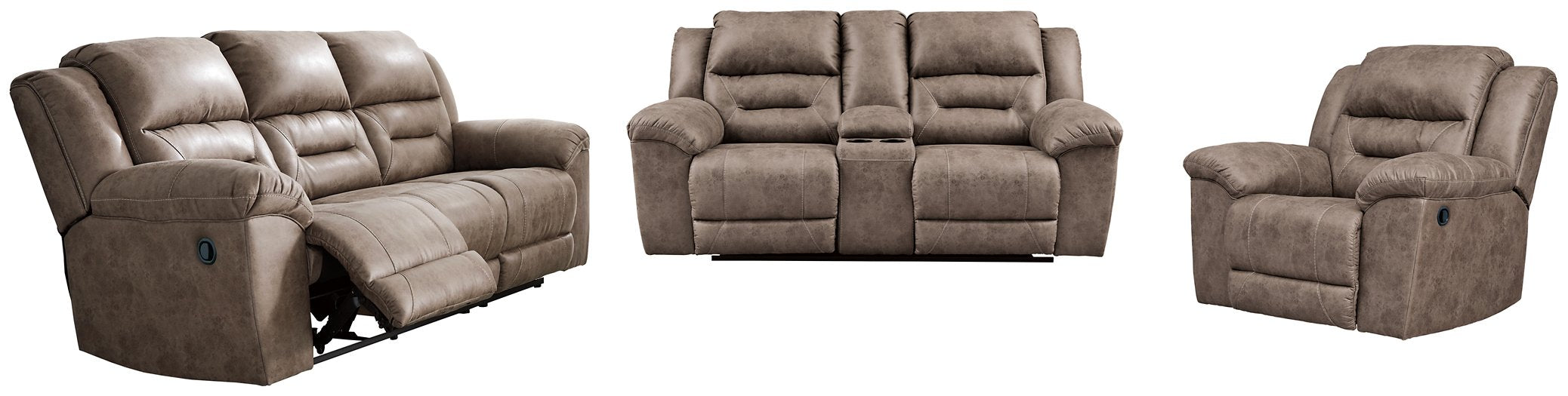 Stoneland Living Room Set - Evans Furniture (CO)