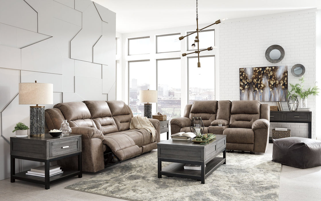 Stoneland Reclining Sofa - Evans Furniture (CO)