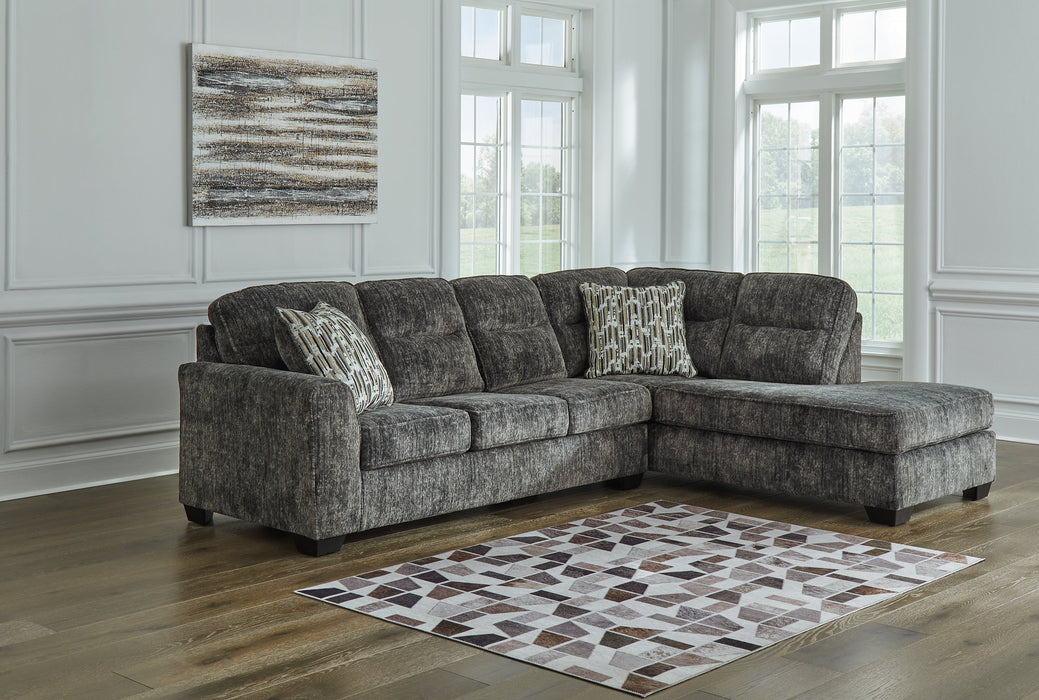 Lonoke 2-Piece Sectional with Chaise - Evans Furniture (CO)