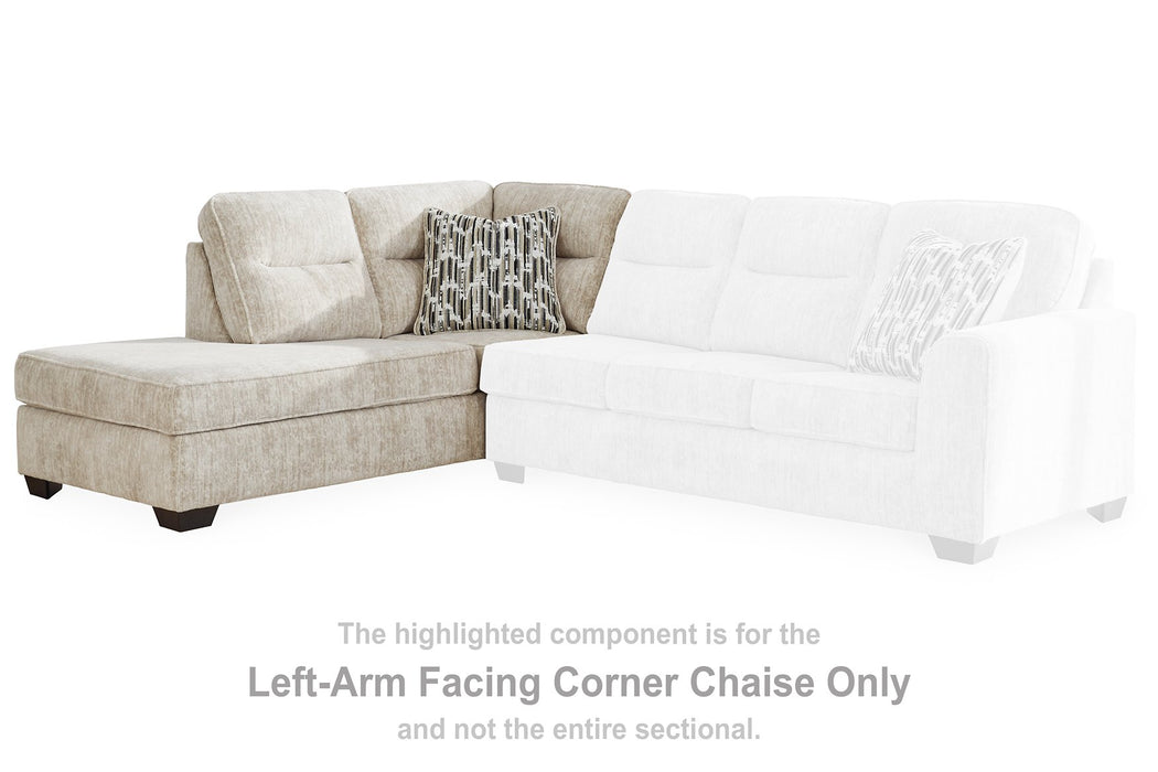 Lonoke 2-Piece Sectional with Chaise - Evans Furniture (CO)