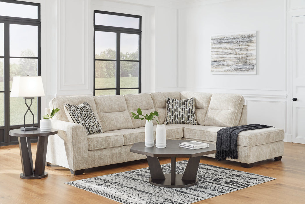 Lonoke 2-Piece Sectional with Chaise - Evans Furniture (CO)